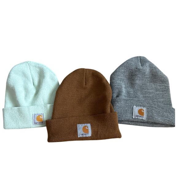 Carhartt A18 Knit‎ Cuffed Beanie Set of 3 Hats main image 5